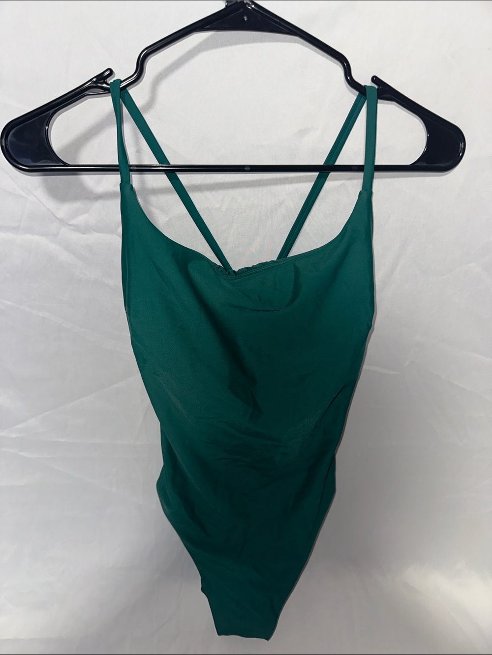 Shade & Shore Emerald Green One-Piece Swimsuit